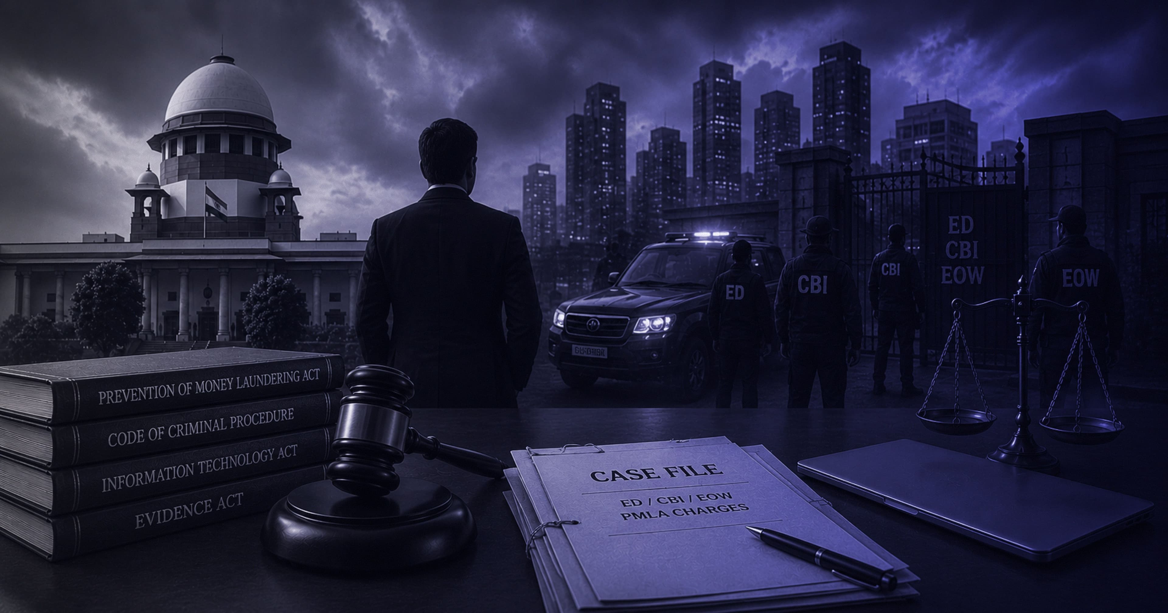 Best Cyber Crime Advocate Delhi NCR: ED/CBI/EOW Raids & PMLA Defence 2026