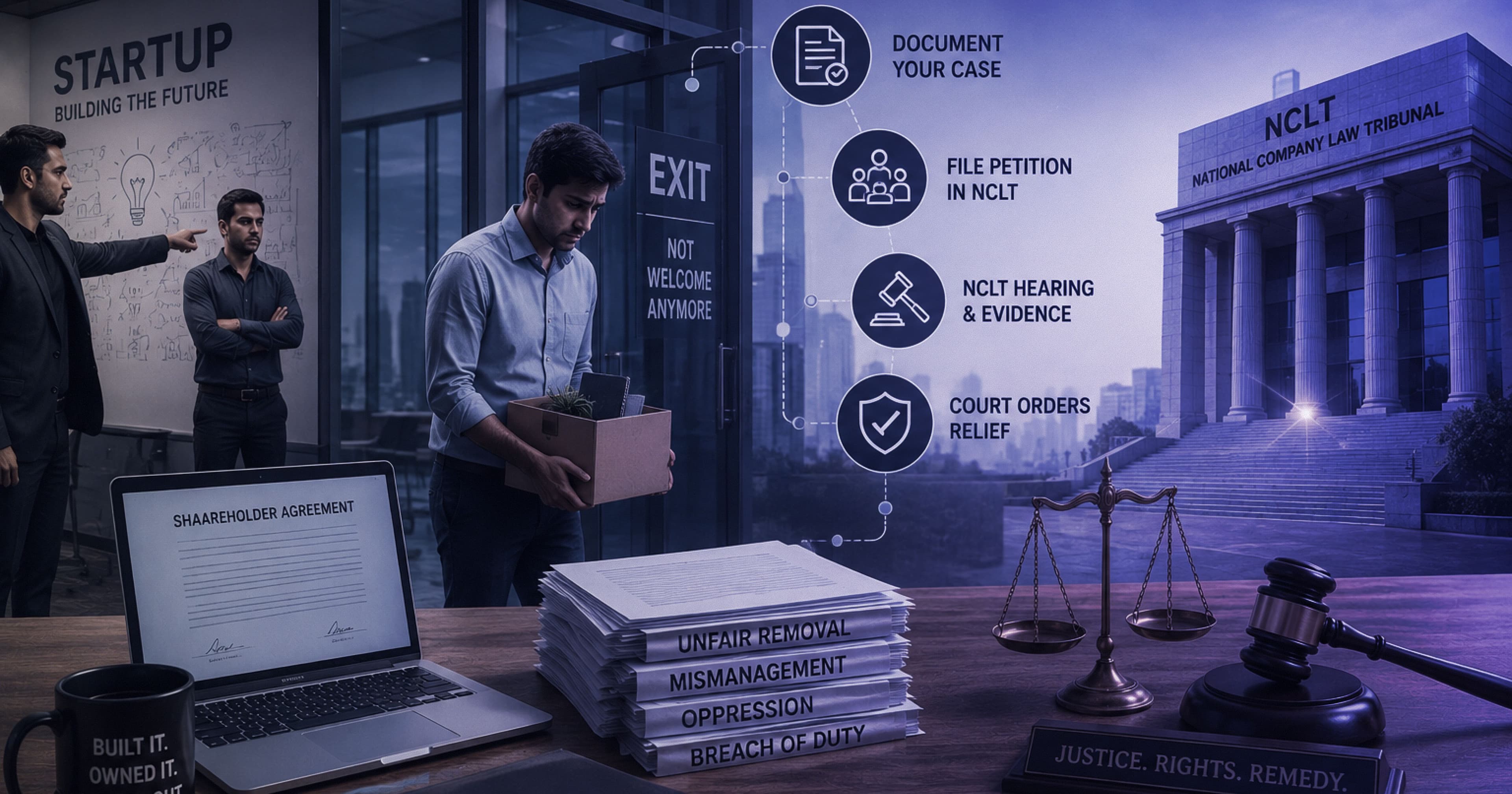 Kicked Out of Your Own Startup? How Founders Can Fight Back in NCLT