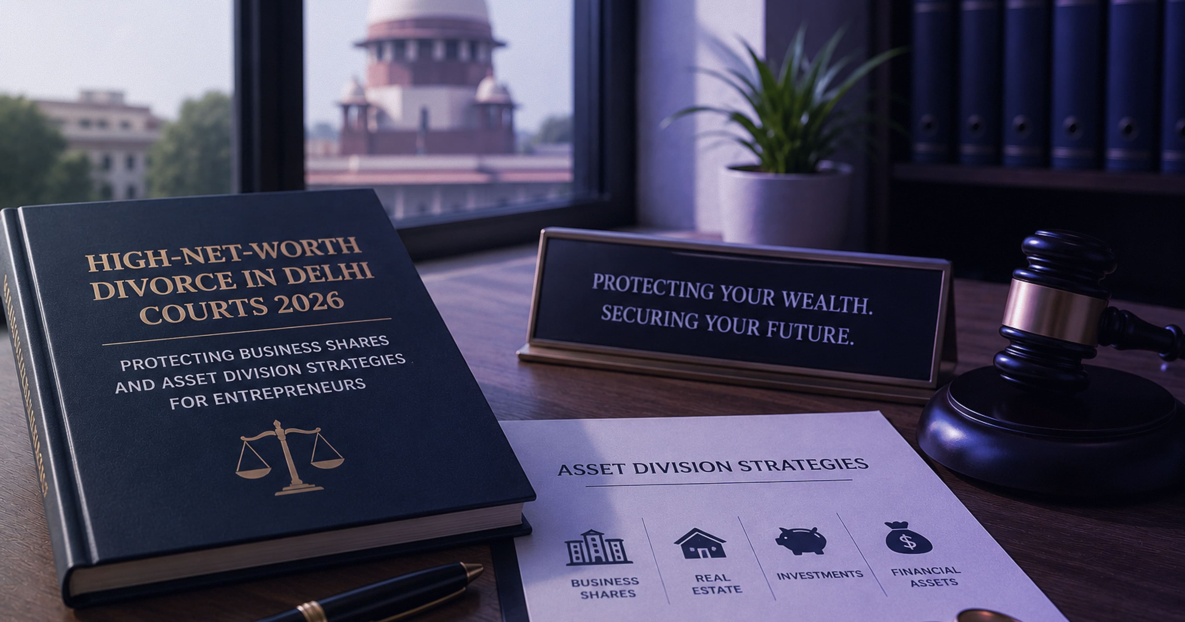 High-Net-Worth Divorce: Protecting Business Shares & Asset Division Strategies for Entrepreneurs